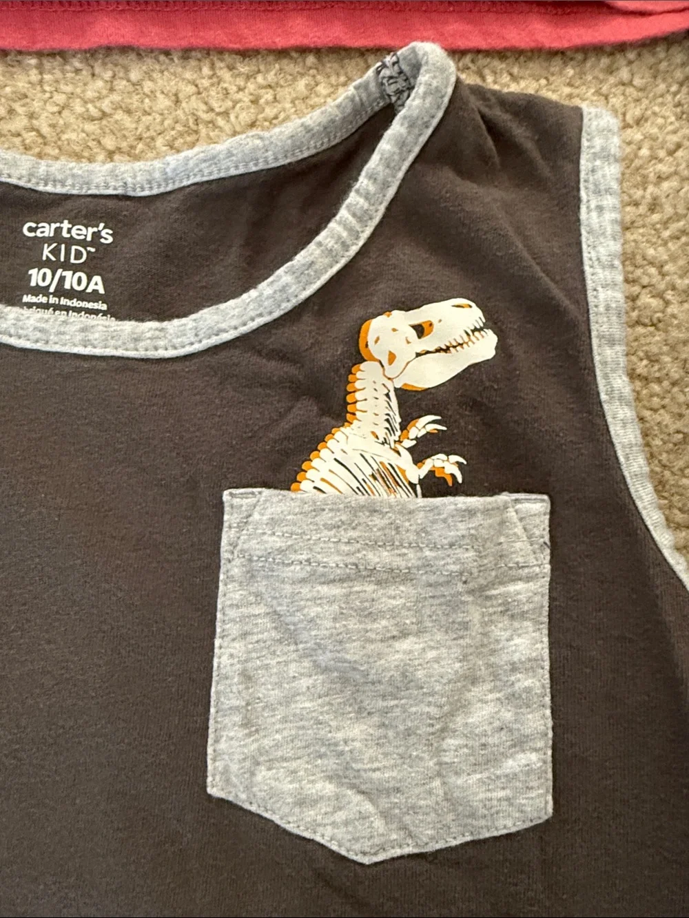 Bundle of boys tank tops size 10.